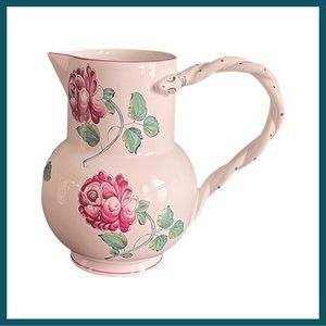 - Tiffany & Co Strasbourg Flowers Pitcher
